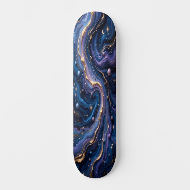 Skateboard Galactic Marble Flow Edition 3 (Anverso)