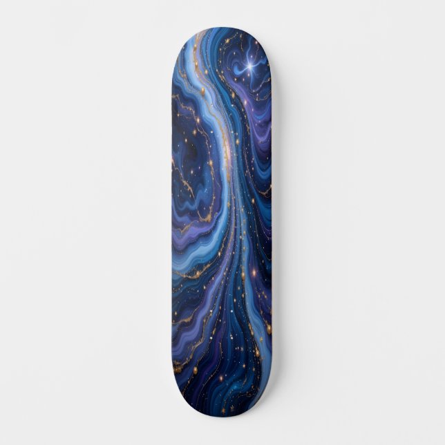 Skateboard Galáctica Marble Flow Edition 4 (Anverso)