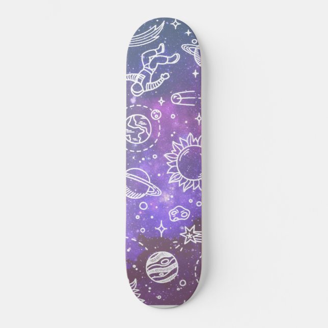 Skateboard Galaxia (Anverso)