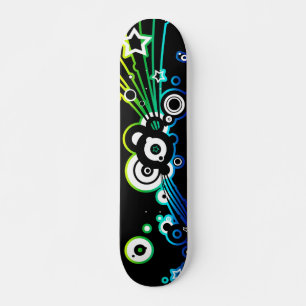 Skateboard Galaxia 2 del vector