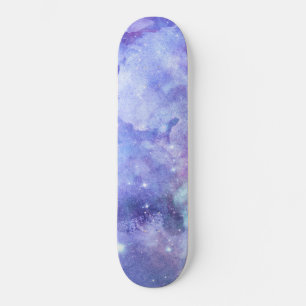 Skateboard Galaxia de los amantes del espacio del cielo estre