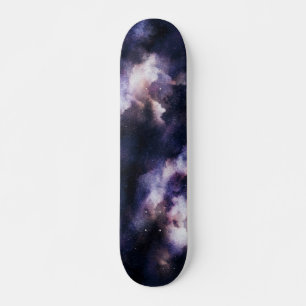 Skateboard Galaxia del espacio celestial cielo nocturno