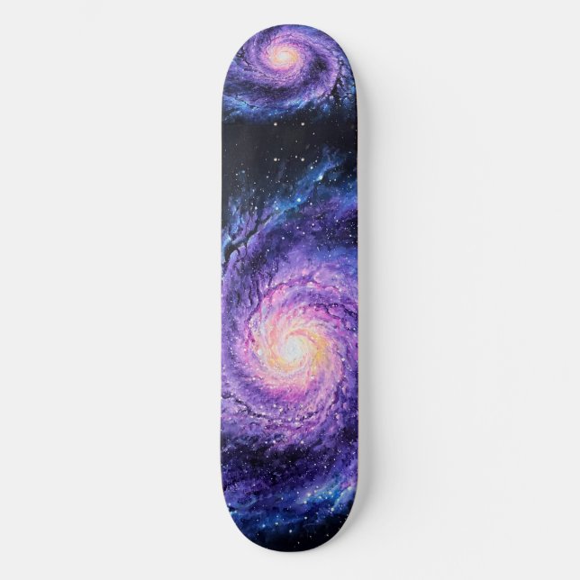 Skateboard Galaxia espiral (Anverso)