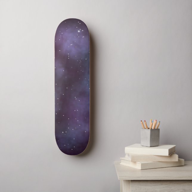 Skateboard Galaxia Mystical Dusty Violet (Arte de la pared)
