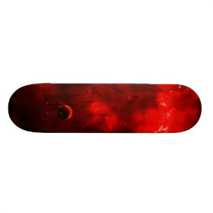 Skateboard galaxia roja