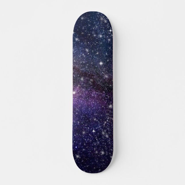 Skateboard Galaxia, Universo, Hombres y Mujeres, patrón espac (Anverso )