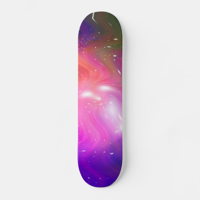 Skateboard Galaxy Abstract Art 8 (Anverso)