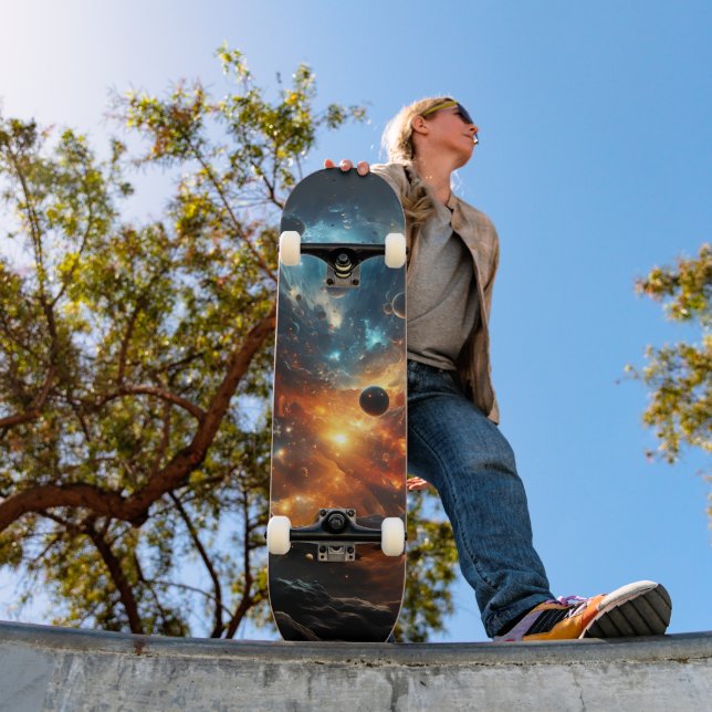 Skateboard Galaxy AI (Exterior 1)