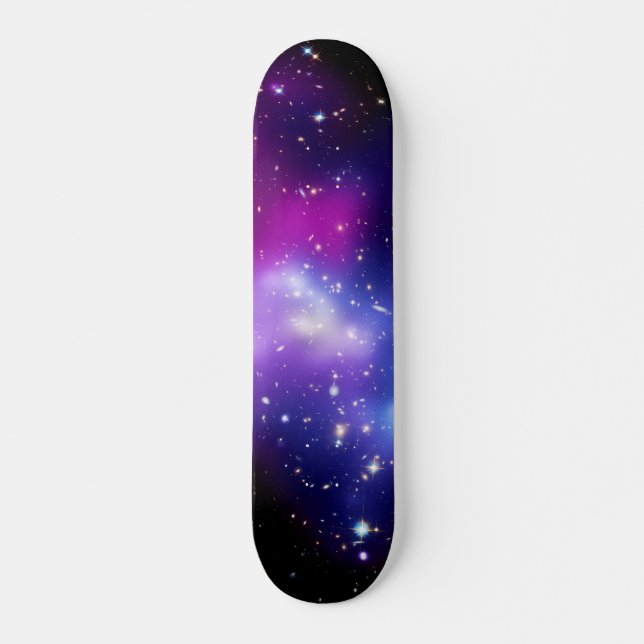 Skateboard Galaxy Cluster MACS J0717 Foto del espacio exterio (Anverso )