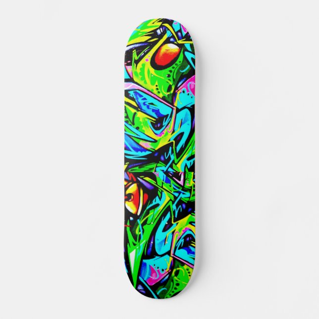 Skateboard Galería Monopatín-Abstracta/diversa 8 de la (Anverso)
