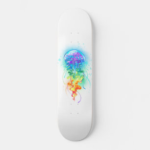 Skateboard Gallito arcoiris