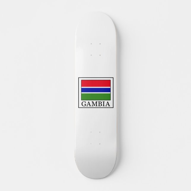 Skateboard Gambia (Anverso )