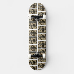 Skateboard Game Over, Sube de Nivel: Aventura Retro de Píxele