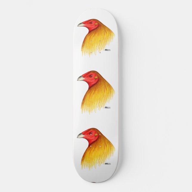 Skateboard Gamecock apodado (Anverso)