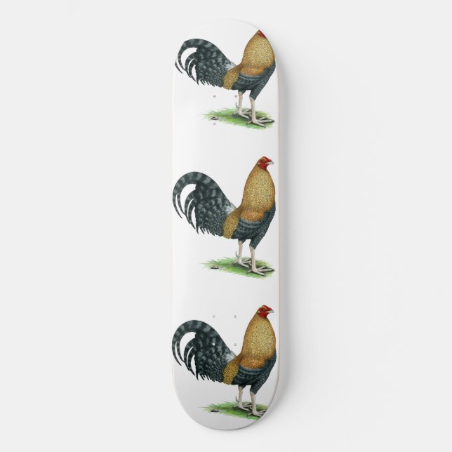 Skateboard Gamecock:  Dom o Crela (Anverso)