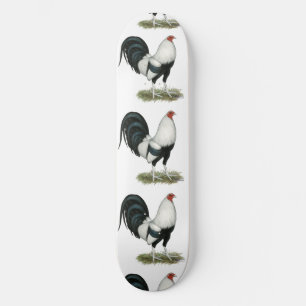 Skateboard Gamecock plateado