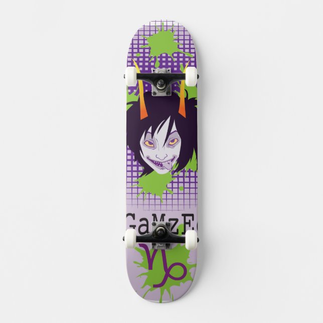 Skateboard GaMzEe (Anverso)