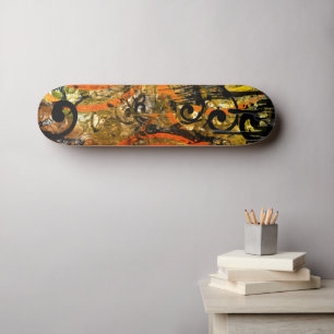 Skateboard Ganador del premio TBA Spilt Paint - Swirly