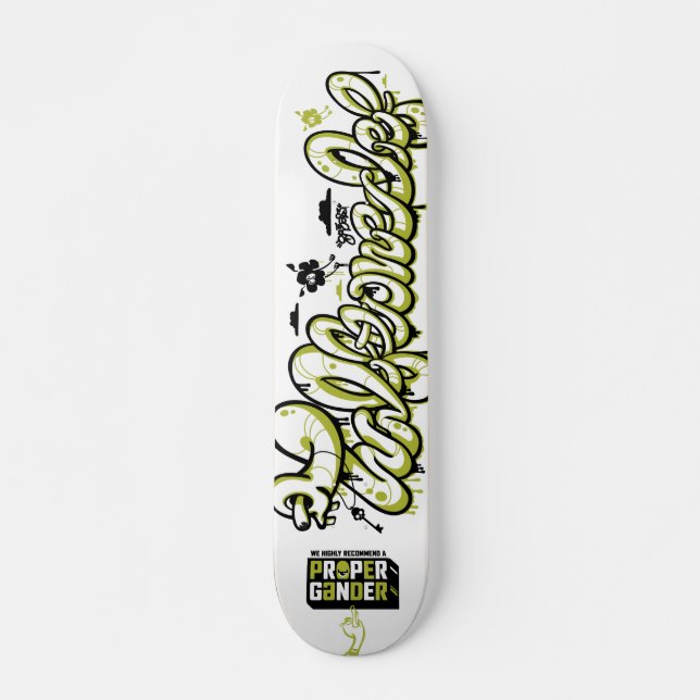 Skateboard Gander apropiado (Anverso )