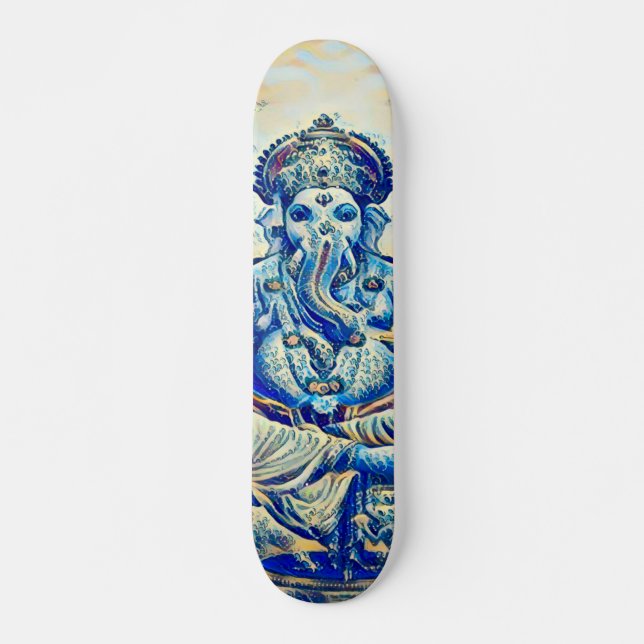Skateboard Ganesha Gran Wave Elemento Rider Personalizado Pro (Anverso )
