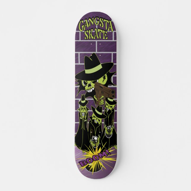 Skateboard Gangsta Skate (Anverso )