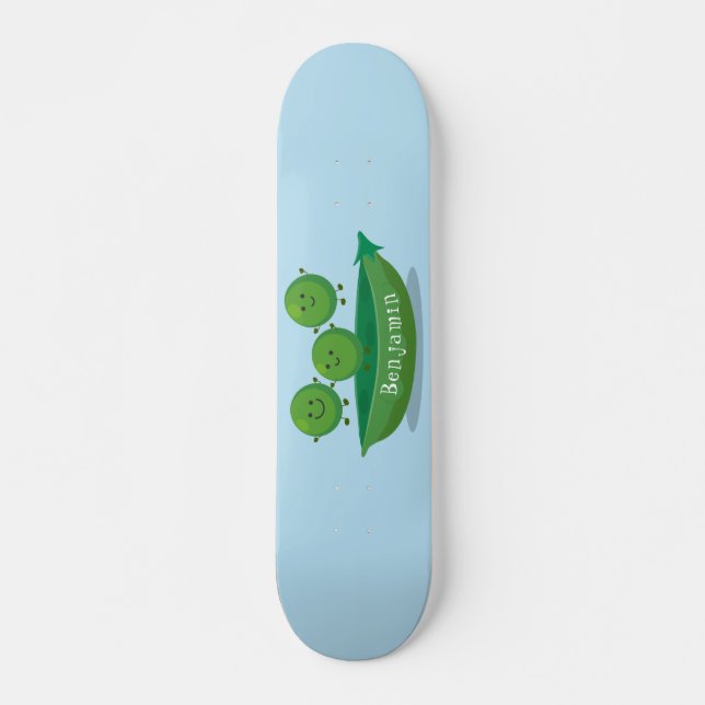Skateboard Garzas saltantes en ilustracion de personalizado d (Anverso )