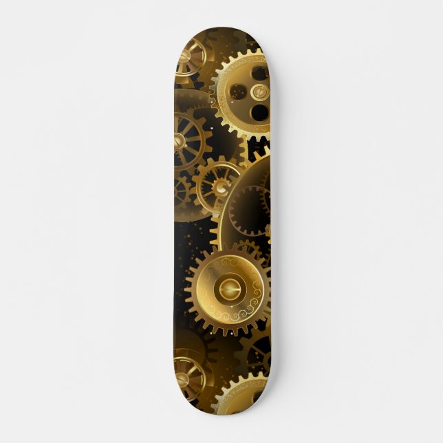 Skateboard Gases de bronce de vapor sin soldadura (Anverso )
