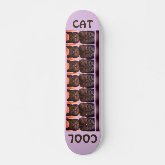 Skateboard Gata Fresca (Anverso )