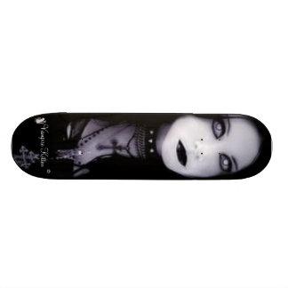 Skateboard Gatito del vampiro - chica del gótico