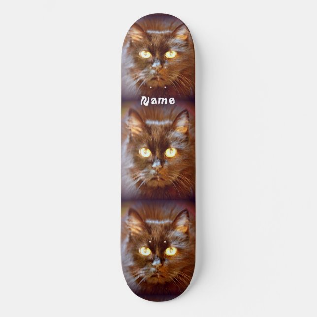 Skateboard Gatitos negros Thunder_Cove (Anverso)