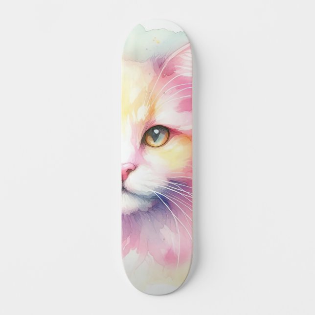Skateboard Gato de agua (Anverso)