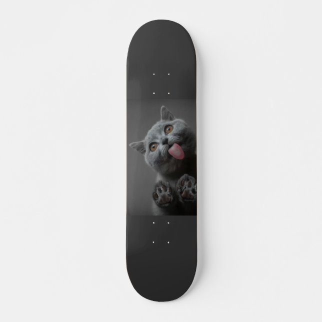 Skateboard Gato de corte (Anverso )