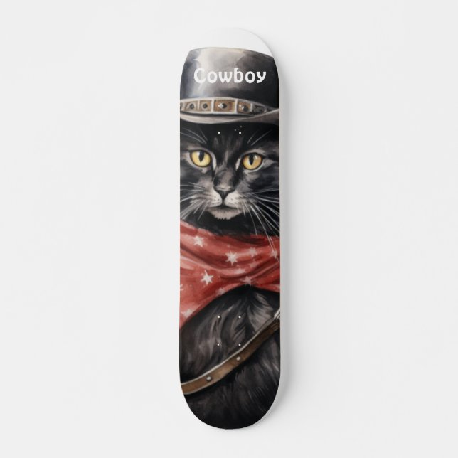 Skateboard Gato de vaca (Anverso )