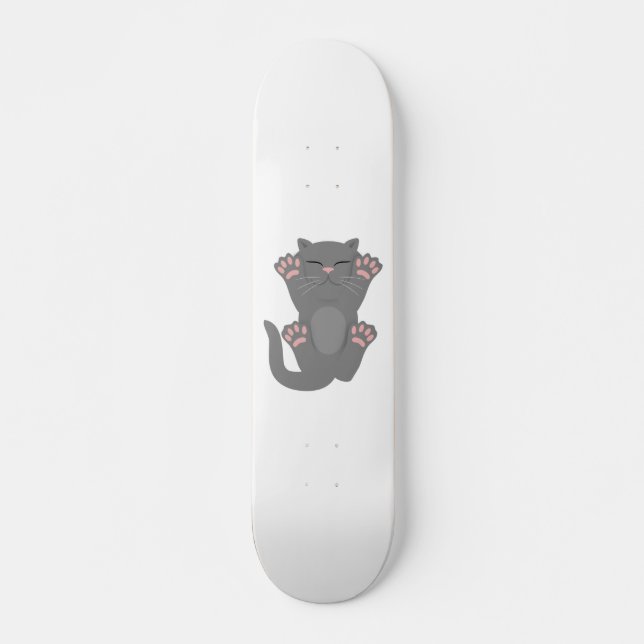 Skateboard Gato durmiendo (Anverso )
