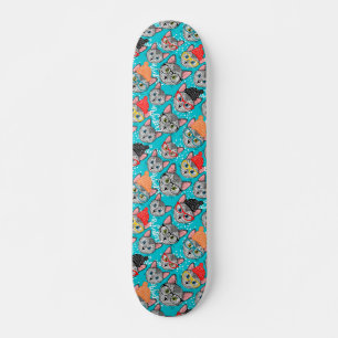 Skateboard Gato en el gorra