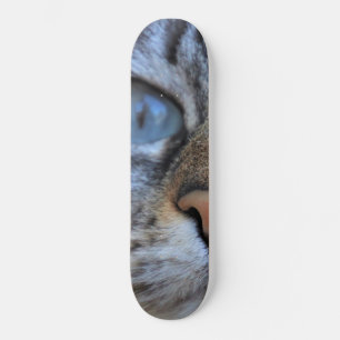 Skateboard Gato gris