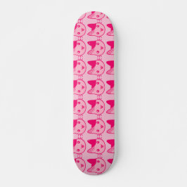 Skateboard Gato rosa