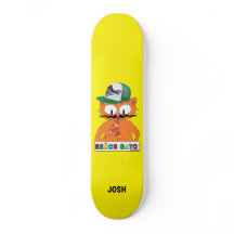 Gato Señor Gato de Dibujos Animados con Gorra de C