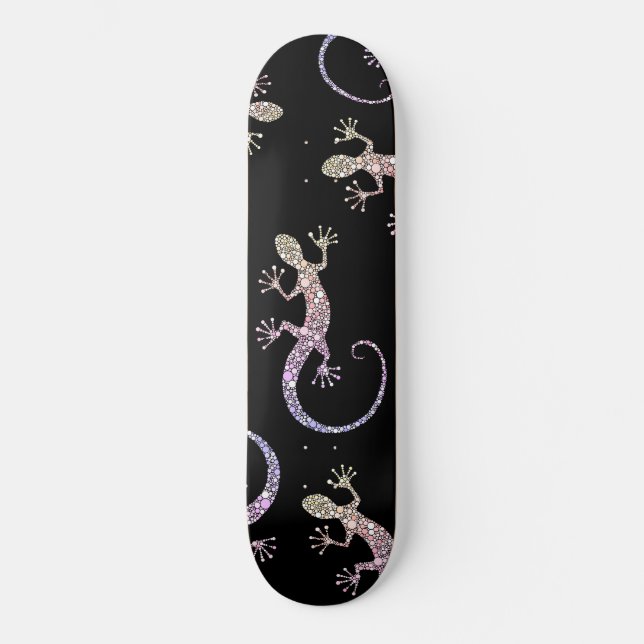 Skateboard Gecko (Anverso)