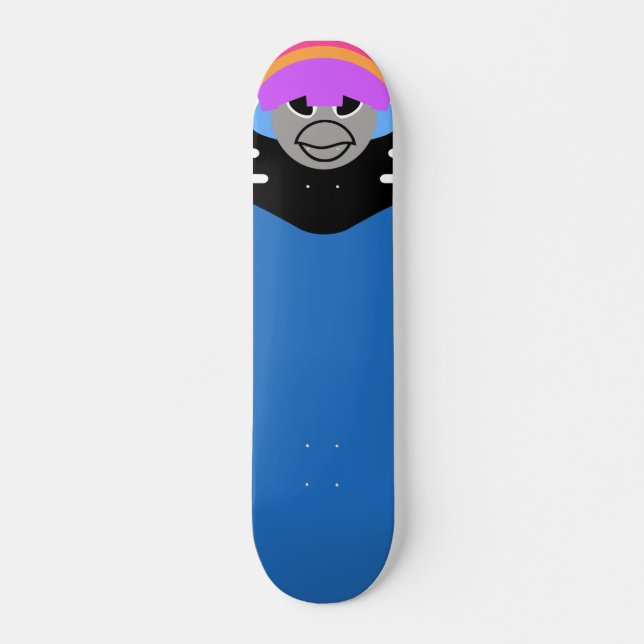 Skateboard Geisha del samurai de Bubla-Chan Clupkitz (Anverso )