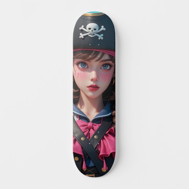 SKATEBOARD GEISHA PIRATE 5 (Anverso)