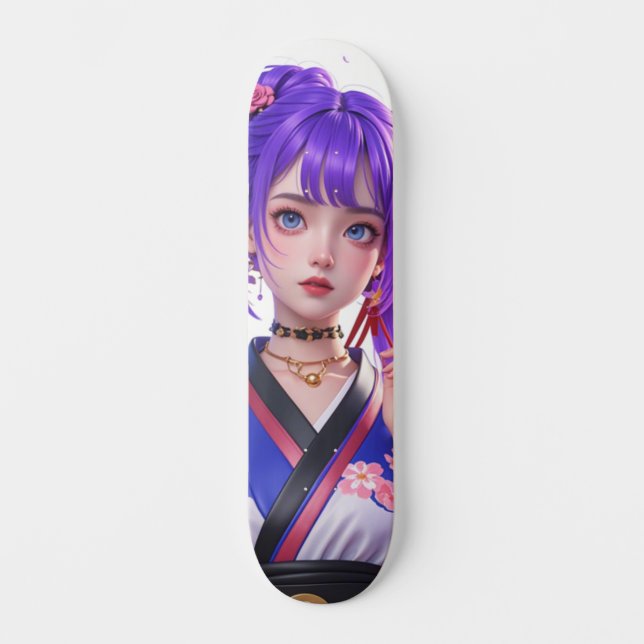 SKATEBOARD GEISHA PIRATE 7 (Anverso)