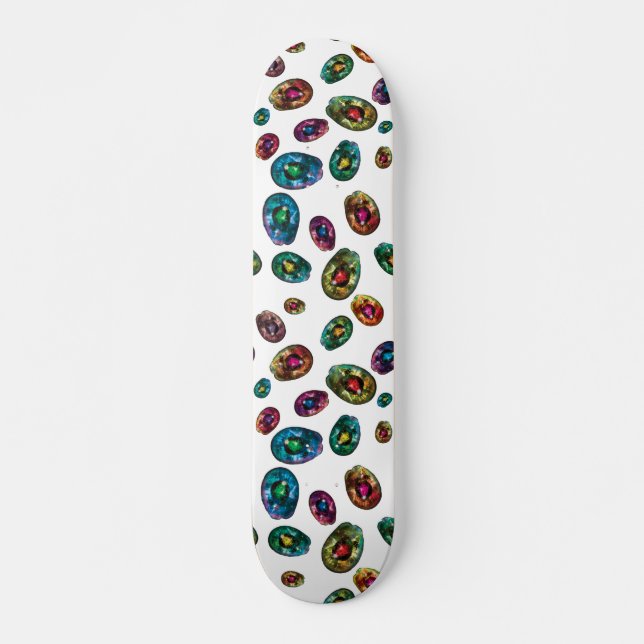 Skateboard Gemas del aguacate (Anverso )