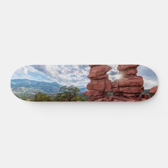 Skateboard Gemelos Siameses Colorado Sunburst (Horz)