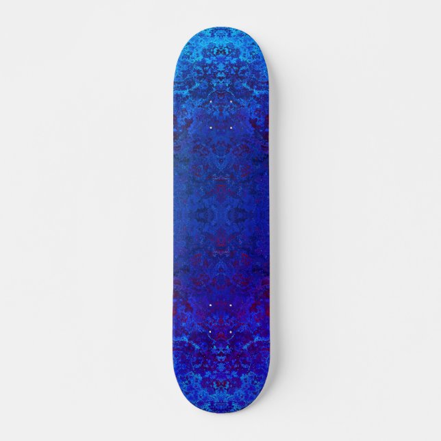 Skateboard Gemstone Verde azulado azul real (Anverso )