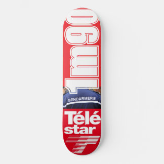 Skateboard gendarmería télé estrella 1m90
