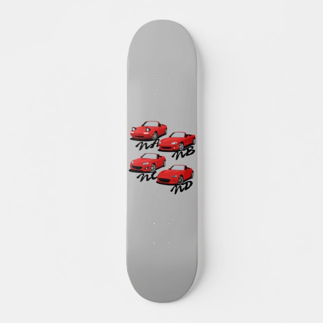 Skateboard Generaciones de Miata (Anverso )