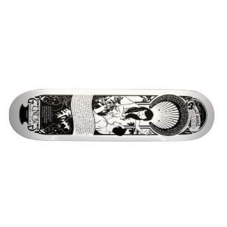 Skateboard Génesis: Cubierta del patín del día 6