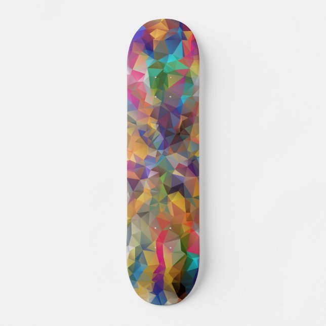 Skateboard Geométrico (Anverso)