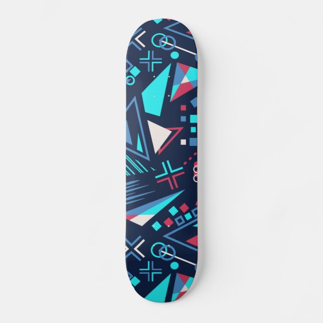 Skateboard geométrico (Anverso)